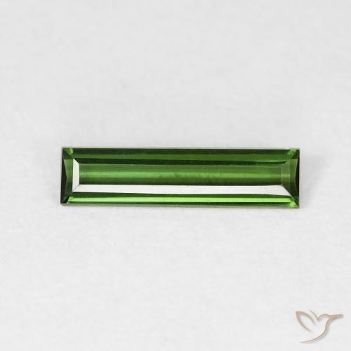 0.51ct 天然 大地绿 碧玺, 狭长方形, VVS