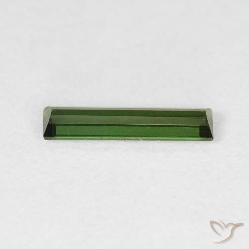0.51克拉天然碧玺，狭长方形，VVS