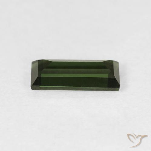 0.71克拉天然碧玺，狭长方形，VVS