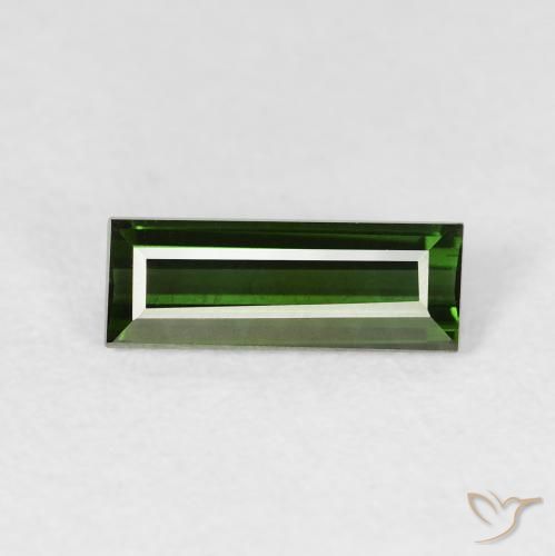 0.91ct 天然 大地绿 碧玺, 狭长方形, VVS-VS