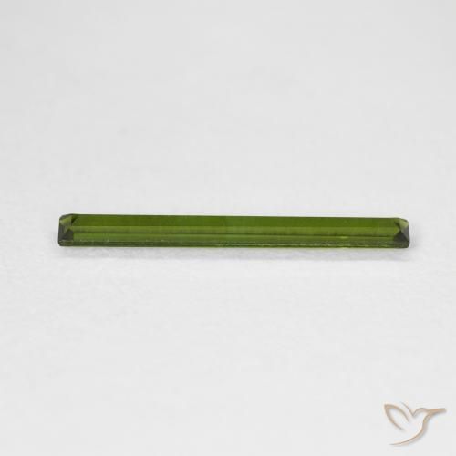 0.55克拉天然碧玺，狭长方形，VVS