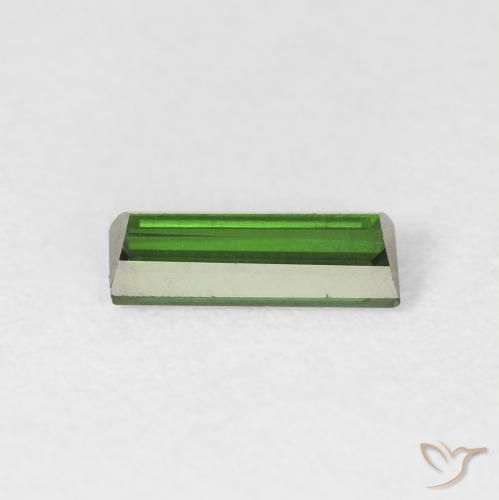 0.57克拉天然碧玺，狭长方形，VVS