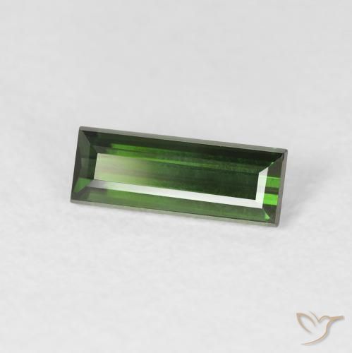 0.70克拉天然碧玺，狭长方形，VVS