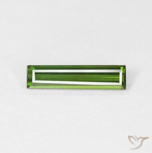 0.46ct 天然 大地绿 碧玺, 狭长方形, VVS