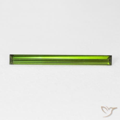 0.85ct 天然 大地绿 碧玺, 狭长方形, VVS