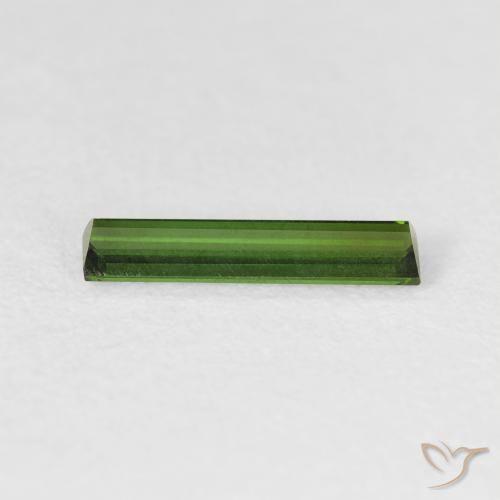 0.67克拉天然碧玺，狭长方形，VVS
