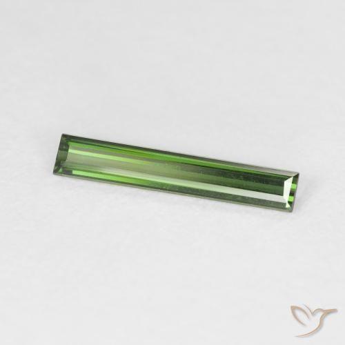 0.52克拉天然碧玺，狭长方形，VVS
