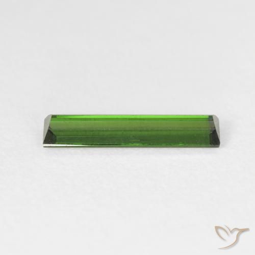 0.89克拉天然碧玺，狭长方形，VVS