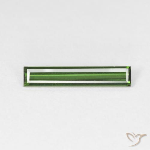 0.97ct 天然 大地绿 碧玺, 狭长方形, VVS