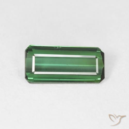 1.40ct 天然 绿色 碧玺, 祖母绿式切割, VVS-VS