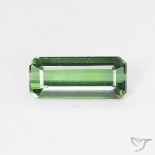 0.79ct 天然 绿色 碧玺, 祖母绿式切割, VVS-VS