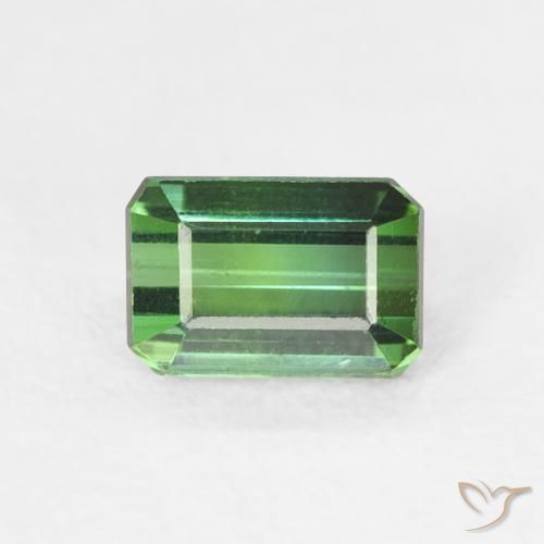 0.61ct 天然 绿色 碧玺, 祖母绿式切割, VVS