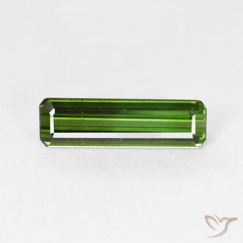 1.36ct 天然 森林绿 碧玺, 祖母绿式切割, VS