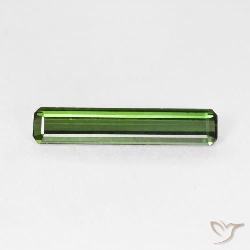 1.15ct 天然 森林绿 碧玺, 祖母绿式切割, VS