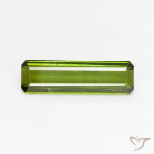 2.02ct 天然 大地绿 碧玺, 祖母绿式切割, VS