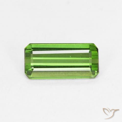 0.89ct 天然 深绿色 碧玺, 祖母绿式切割, VVS-VS