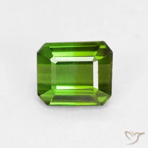 0.61ct 天然 深绿色 碧玺, 祖母绿式切割, VVS-VS