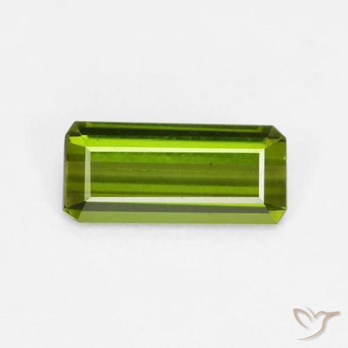 0.91ct 天然 中绿色 碧玺, 祖母绿式切割, VVS-VS