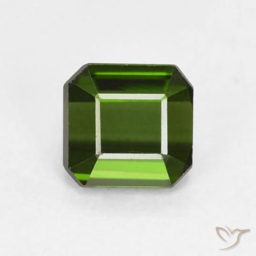 0.94ct 天然 大地绿 碧玺, 祖母绿式切割, VVS