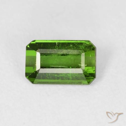 0.86ct 天然 大地绿 碧玺, 祖母绿式切割, VS