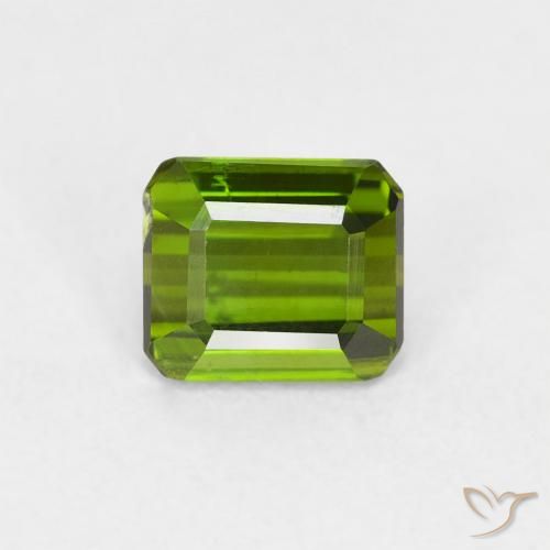 0.72ct 天然 海藻绿 碧玺, 祖母绿式切割, VVS-VS