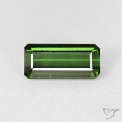 1.58ct 天然 大地绿 碧玺, 祖母绿式切割, VS