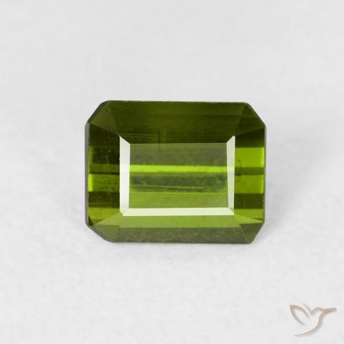 0.72ct 天然 海藻绿 碧玺, 祖母绿式切割, VS