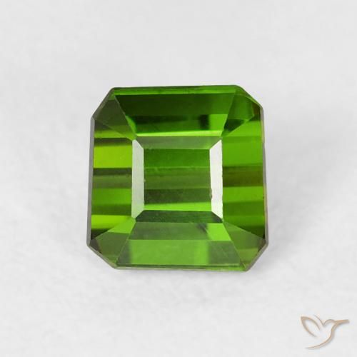 0.79ct 天然 深绿色 碧玺, 祖母绿式切割, VVS-VS