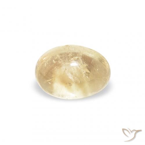 0.72ct 天然 浅金色 碧玺, 椭圆形, 透明