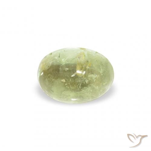 0.74ct 天然 浅绿色 碧玺, 椭圆形, 透明