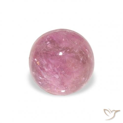 1.17ct 天然 洋红色粉红色 碧玺, 圆形的, 透明