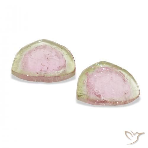 4.95克拉天然碧玺，花式切割，透明