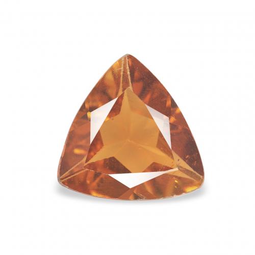 0.68ct 天然 中橙 碧玺, 胖三角形, VS