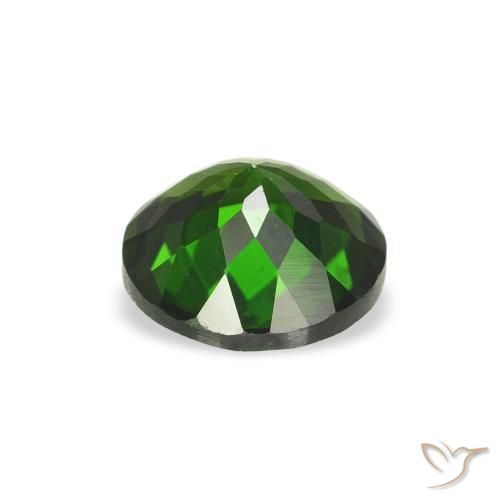 0.80克拉天然碧玺，圆形的，VVS