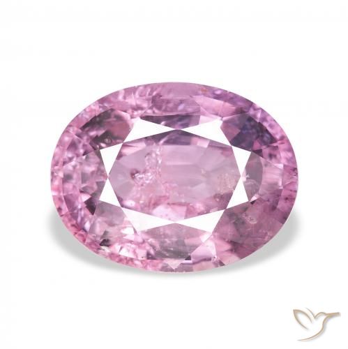 3.25ct 天然 非常浅的粉红色 碧玺, 椭圆形, VS-SI