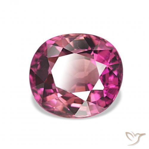 2.60克拉天然碧玺，椭圆形，VVS-VS