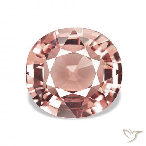 2.71ct 橙粉色 碧玺, 软垫, VVS