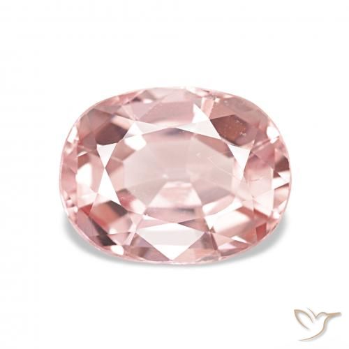 2.04ct 大地粉色 碧玺 宝石, 椭圆形, VVS-VS