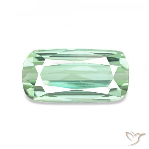 2.05ct 薄荷绿 碧玺 宝石, 软垫, VS