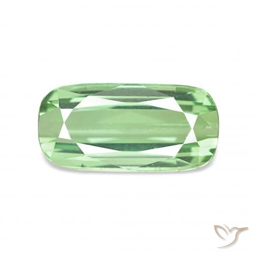 2.21ct 浅绿色 碧玺 宝石, 软垫, VS