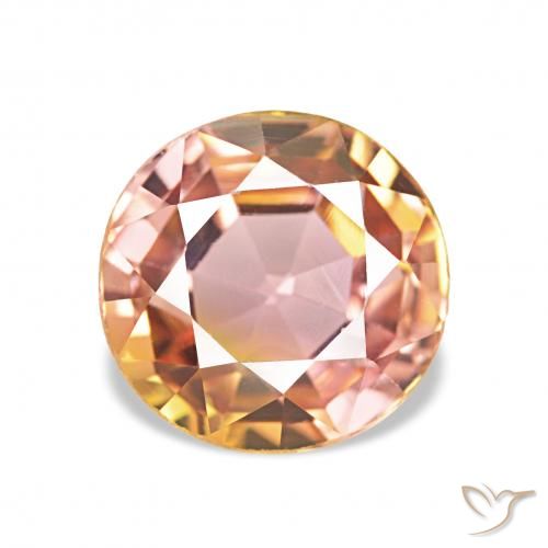 2.03ct 彩色 碧玺, 圆形的, VVS