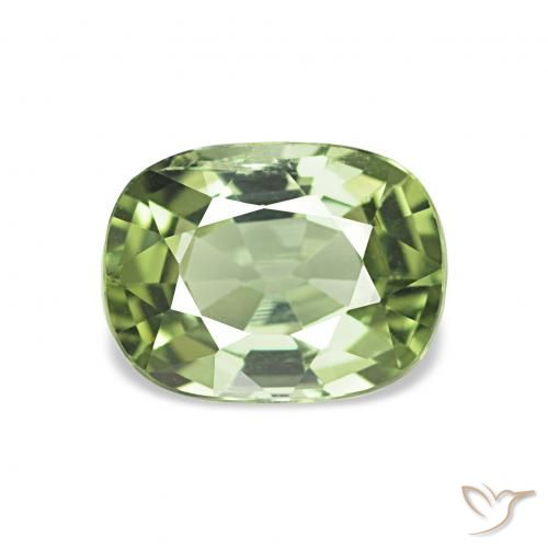 1.31ct 森林绿 碧玺 宝石, 软垫, VS
