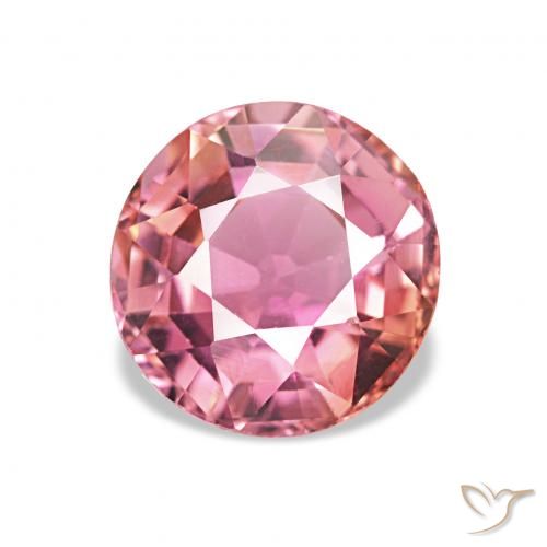 1.50ct 粉红色调 碧玺 宝石, 椭圆形, VVS-VS