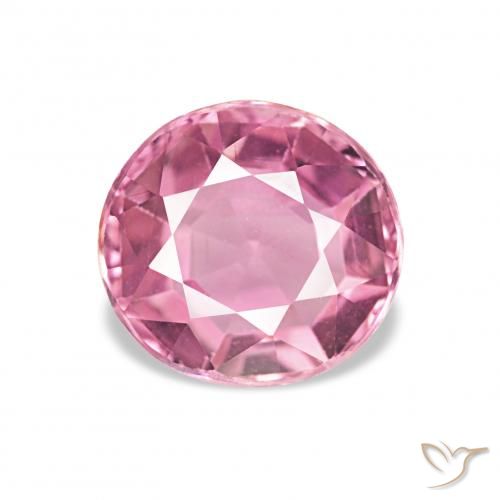 1.16ct 中粉红色 碧玺 宝石, 椭圆形, VVS