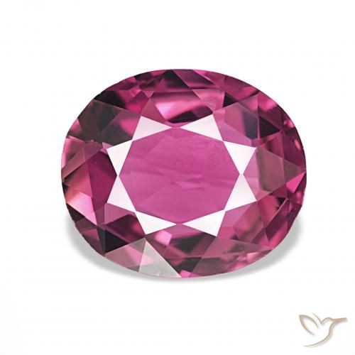 1.95ct 中紫色 碧玺, 椭圆形, VVS