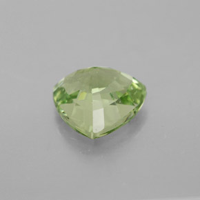 2.56克拉天然绿色沙弗莱石，三角形，8.5×8.3毫米，VS