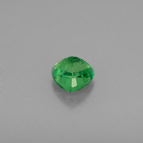 0.34克拉天然绿色沙弗莱石，三角形，4.1×4.1毫米，VS