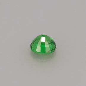 0.46克拉天然绿色沙弗莱石，垫形剪裁，4.5×4.2毫米，VS