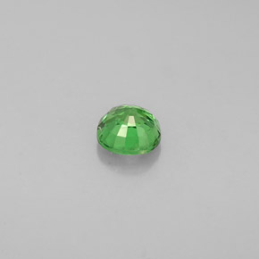 0.46克拉天然绿色沙弗莱石，垫形剪裁，4.5×4.4毫米，VS-SI