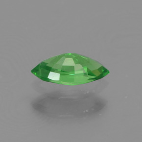 0.31克拉天然绿色沙弗莱石，马眼形，6.1×3.2毫米，VVS-VS